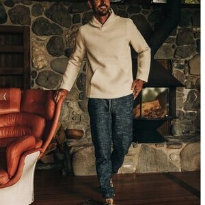 NWOT, Taylor Stitch The Nomad Hoodie in Natural Twill